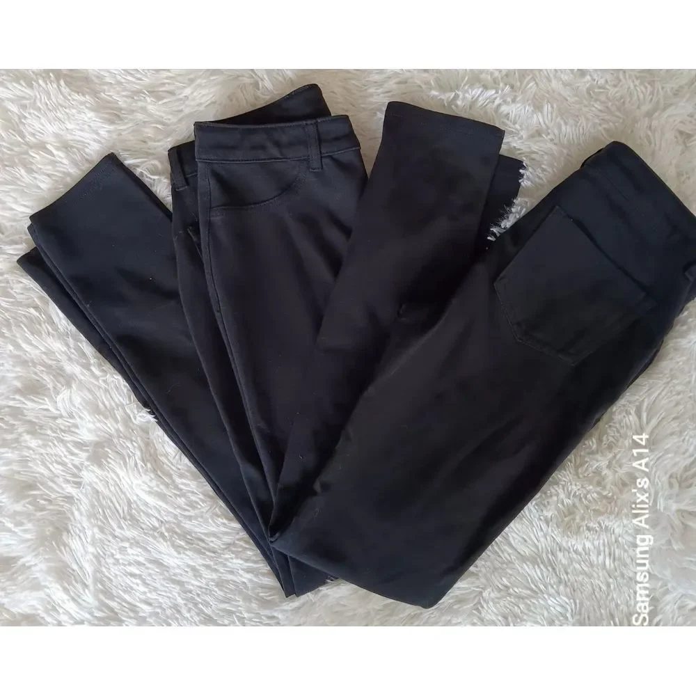 Lot 2 Gap Kids Girls 1969 Super‎ Skinny Dark Denim Stretch Jeans Sz 10 (2 pant)